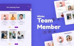 Wiloke Team Member For Elementor v5.8