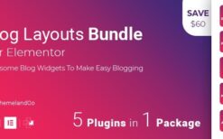 Blog Layouts Bundle For Elementor v1.7.0