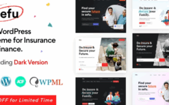 Sefu v0.1.6 Insurance & Finance WordPress Theme