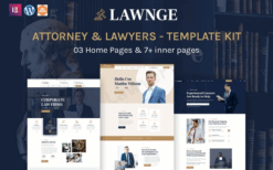 Lawgne – Attorney & Lawyers Elementor Template Kit