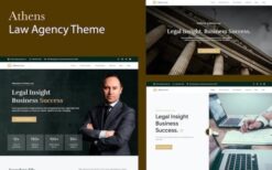 Athens (v1.1.6) Law Agency WordPress Theme