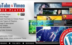 Youtube Vimeo Video Player and Slider WP Plugin v3.8