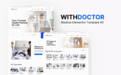 WithDoctor – Medical Elementor Template Kit