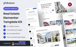 Dhalem Real Estate Elementor Template Kit