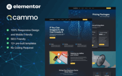 Cammo – Creative Agency Services Elementor Template Kit