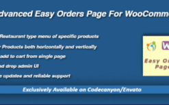 WooCommerce Advanced Easy Orders Page v1.0.0 [By WooMatrix]