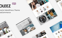 Moleez (v2.4.4) Minimalist WordPress Theme for WooCommerce