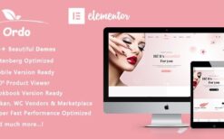 Ordo (v2.1.0) Natural Cosmetic WooCommerce WordPress Theme