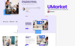 UMarket – Digital Marketing Elementor Template Kit