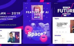 Mann v14.1 Conference WordPress Theme