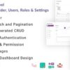 [*] Craft Laravel Admin Panel v1.0.1 CRUD builder, Users, Role, Permissions & Settings