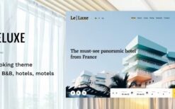 LeLuxe v.1.0.8 Hotel WordPress Theme
