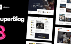 SuperBlog (v3.7) Powerful Blog & Magazine Theme