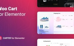 Carter v.1.0.1 Advanced WooCommerce Cart for Elementor