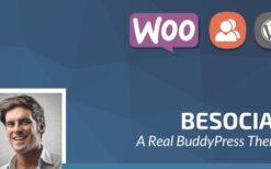 Besocial (v1.1.7) BuddyPress Social Network & Community WordPress Theme