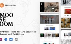 Mooseoom (v1.1.6) Art Gallery, Museum & Exhibition WordPress