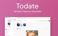 Todate v1.7 The Ultimate QuickDate Theme