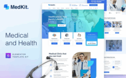 MedKit – Health & Medical Elementor Template Kit
