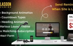 Lasoon (v2.0.0) Coming Soon / Maintenance Mode WordPress Plugin