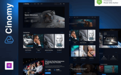 Cinomy – Movie TV & Streaming Services Elementor Template Kit