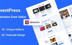 EventPress v1.0.7 Elementor Events Addon