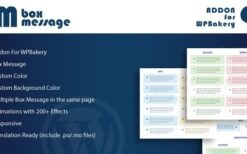 Box Message v1.0 Addons for WPBakery Page Builder WordPress Plugin