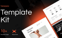 Tangan – Minimalist Portfolio Elementor Pro Template Kits