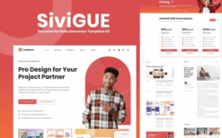 SiviGUE – Personal Portfolio Elementor Template Kit