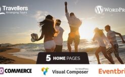 Travellers v1.5.1 Tour & Travels One Page Theme