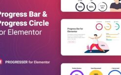 Progresser v1.0.4 Progress Bar and Progress Circle for Elementor