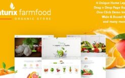 Naturix v2.5.2 Organic Store Woocommerce Theme with Drag n Drop Page Builder