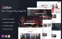 Ziston – Directory & Listings Elementor Template Kit
