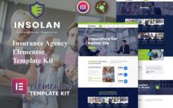 Insolan – Insurance Agency Elementor Template Kit