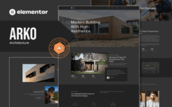 Arko – Architecture Elementor Template Kit