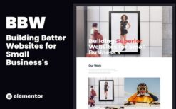 BBW – Building Better Websites for Small Business’s Elementor Template Kit