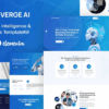 Diverge AI | Robotics Elementor Template Kit