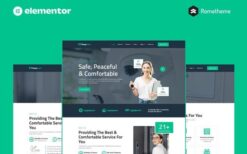 Kangkunci – Locksmith & Security System Elementor Pro Full Site Template Kit