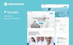 Dentistkit – Dental Clinic Elementor Template Kit