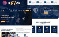 Ketok – Auto Detailing & Repair Business Elementor Pro Template Kit