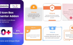 BWD Icon Box addon for elementor v1.0
