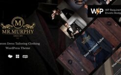 Mr. Murphy (v1.2.12) Custom Dress Tailoring Clothing WordPress Theme