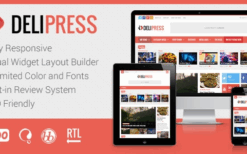 DeliPress v3.9 Magazine and Review WordPress Theme