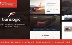 Translogic (v1.2.10) Logistics & Shipment Transportation WordPress Theme