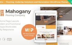 Mahogany (v2.7.0) Carpenting Woodwork & Flooring Company WordPress Theme