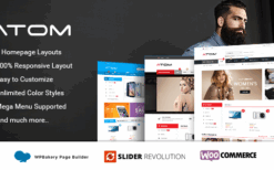 Atom (v1.5.11) Responsive WooCommerce WordPress Theme