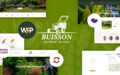 Buisson (v1.1.10) Gardening & Landscaping Services WordPress Theme
