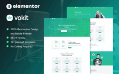VoKit – Voice Over Services Elementor Template Kit