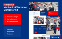 Mekanika – Mechanic and Workshop Company Template Kit