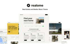 Realome v1.0.0 Real Estate and Realtor Block Theme