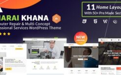 Sharai Khana (v1.3.5) Computer Repair & Multi-Concept Professional Services WordPress Theme
